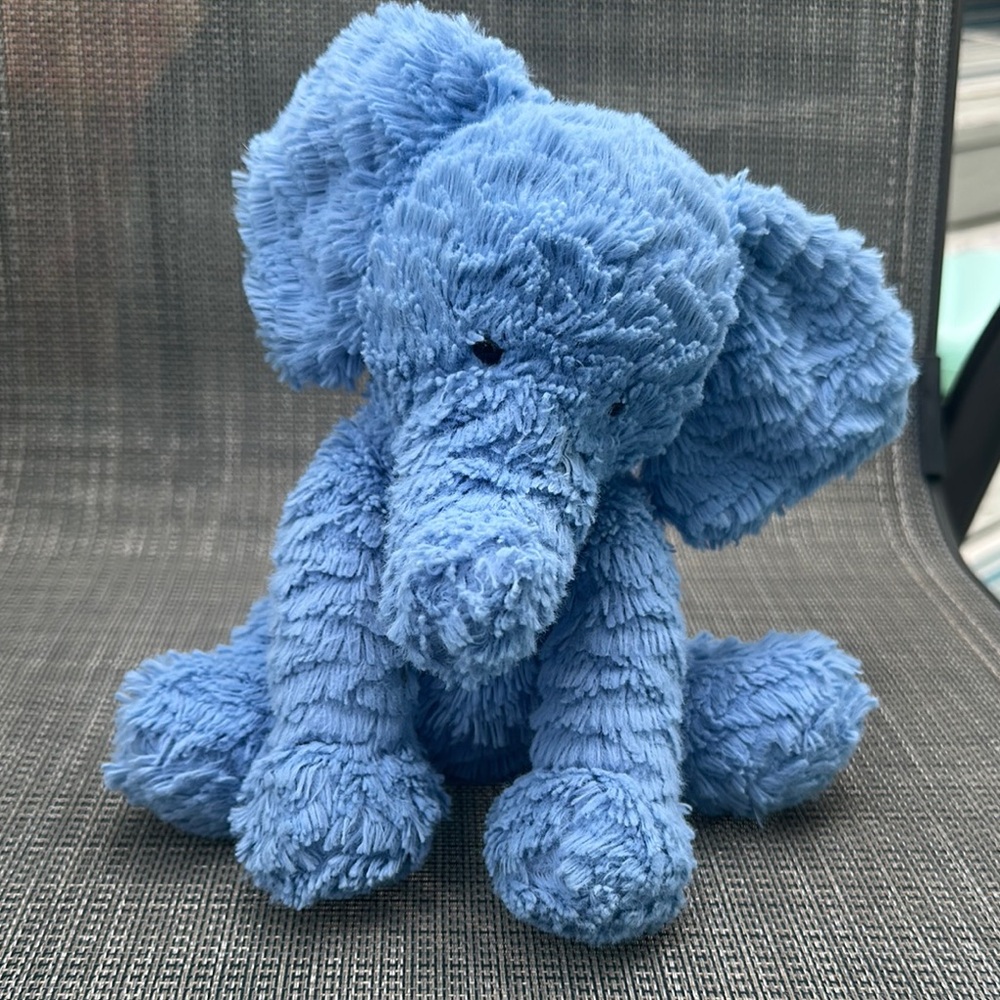 Jellycat Blue Elephant Stuffed Animal